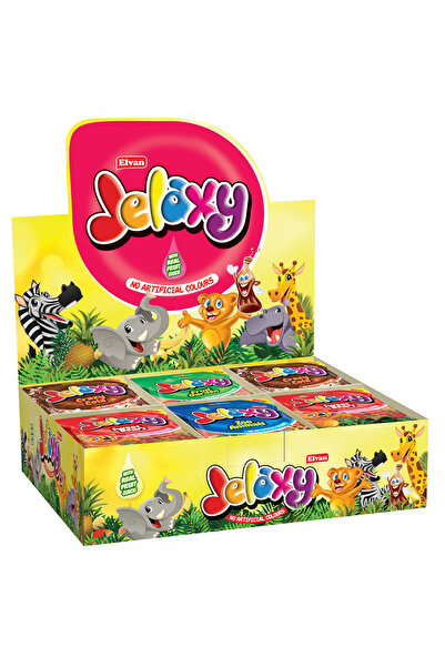 Elvan Jelaxy Mix jelly mix 20gr, 1 display X 36 pcs