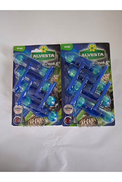 Alvesta Pack of 2 sets x 4 Deodorant Toilet Balls