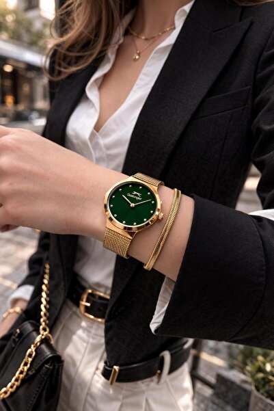 Slazenger New Season Elite Model 50 Mt Water Resistant Bracelet Gift Women's ...