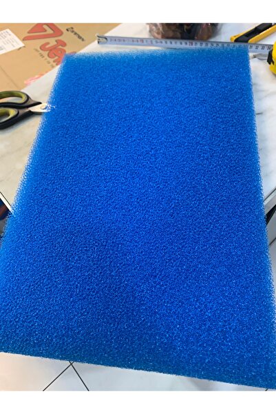 Antikapetshop إسفنجة بيولوجية للأحواض المائية - 90 سم - 30 سم - لون أزرق