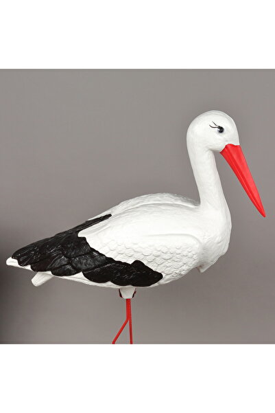 OEM Garden decoration, stork-shaped, 100 cm x 58 cm