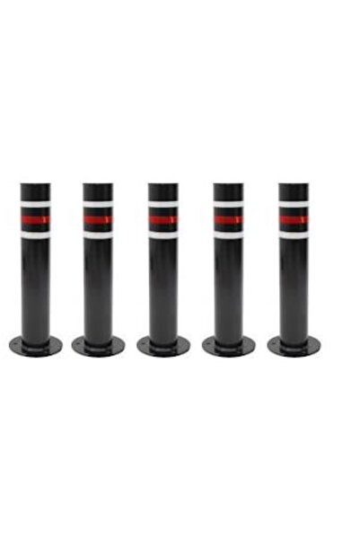 TRAFİKSAN Metal Otopark Demir Duba Sabit Park Bariyeri Park Engel Demiri 50cm...