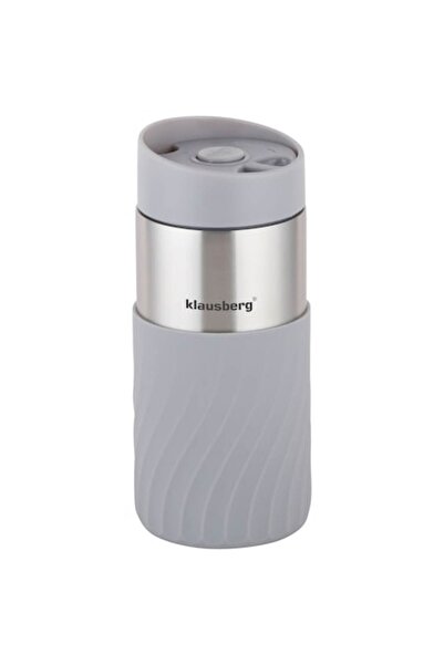 Klausberg Thermal Mug, Klausberg, Stainless Steel, 300 ml, Gray/Silver