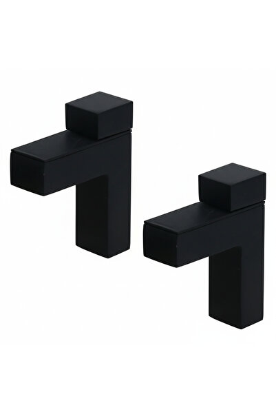 SHOPIX Set 2 x suport raft, Aliaj de zinc, 82 x 65 x 24 mm