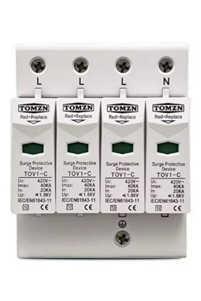 TOMZN Descarcator supratensiune 255 VAC/ 275V Curent Alternativ , SPD, Aresto...