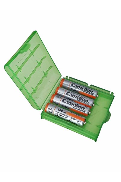 CAMELİON Set 4 acumulatori AAA, HR03, 600 mAh, Ni-Mh 1.2V