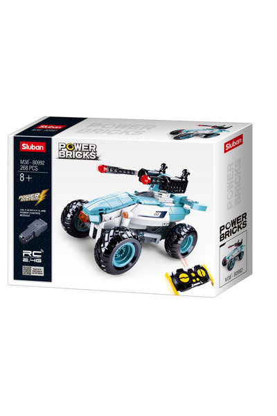 Generic Sluban Remote Control Armed Car - 268 Pieces