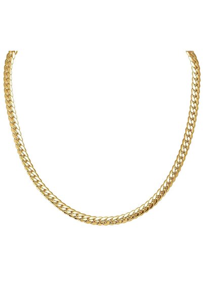 NOMİNATİON Paslanmaz Çelik kolye italyan ezme Sarı Altın