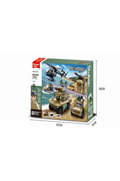 Sluban - Joint Attack Army 744 pieces