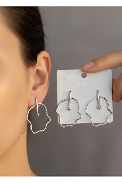 Ervalina Geometric Form Minimalist Earrings