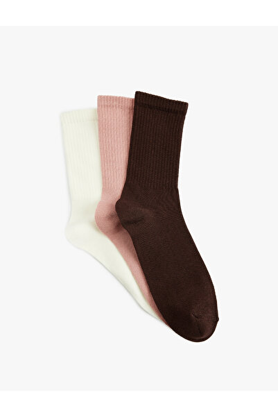 Koton Πολύχρωμο Σετ Κάλτσες 3 τεμαχίων