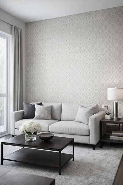 Decorasyonel Gold & Silver 5 m2 Duvar Kağıdı 160613