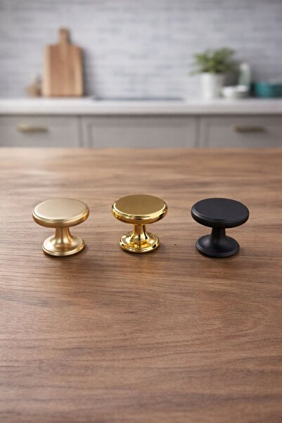 ARON (2 ADET) BAMBU DÜĞME KULP TV ÜNİTE ŞİFONYER ÇEKMECE MUTFAK DOLAP KAPAK K...