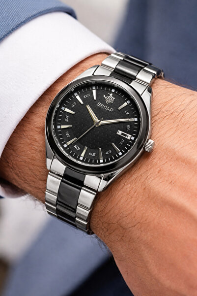 S.POLO Spolo Brand Men's Wristwatch+Bracelet Gift