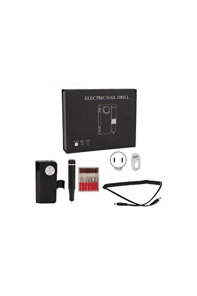 NAİLS Freză Electrică Unghii Profesională Portabilă, Reîncărcabilă, 6 Capete ...