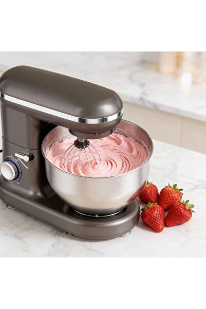 Yallabena 1300W Professional Stand Mixer 5L Stainless Steel Bowl 6-Speed Elec...