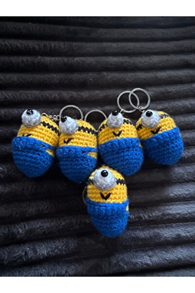amigurumibaby سلسلة مفاتيح مينيونز أميجورومي