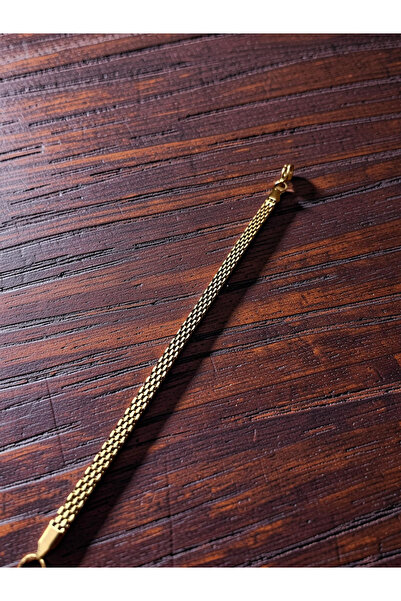 Noi jewelry Çoklu Örgü Gold Bileklik