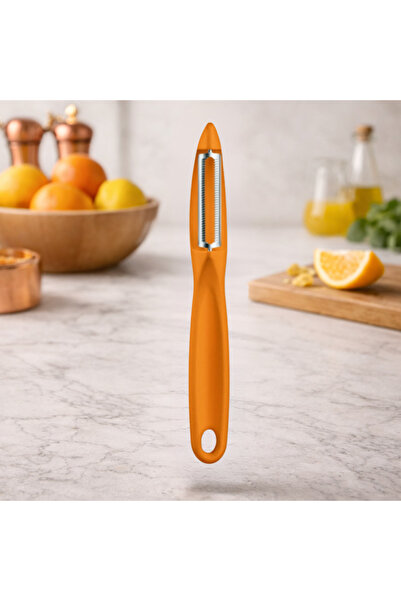 Victorinox Swiss Classic Dişli Domates Soyacağı Turuncu Renk Uzun Ergonomik S...