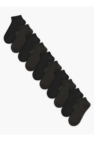 Lee Cooper Men Socks Ankle Length - Set of 10