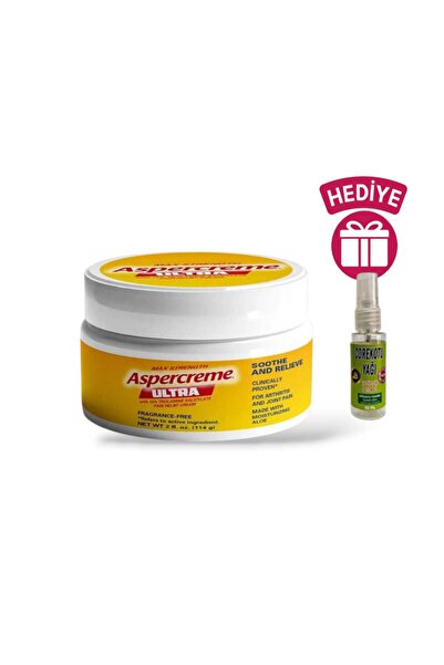 Nelia Aspercreme Ultra Bitkisel Vücut Masaj Bakım Kremi 100 ml + Çörek Otu Ya...