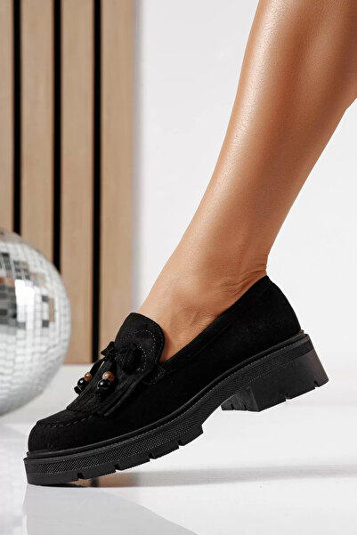 Zaira Дамски черни ежедневни обувки от еко кожа Eliana #24440 - 40