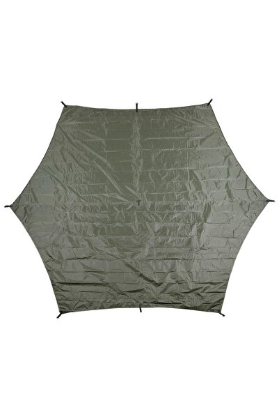 Fox Шестоъгълен брезент 240 x 310 см - Маслиненозелен