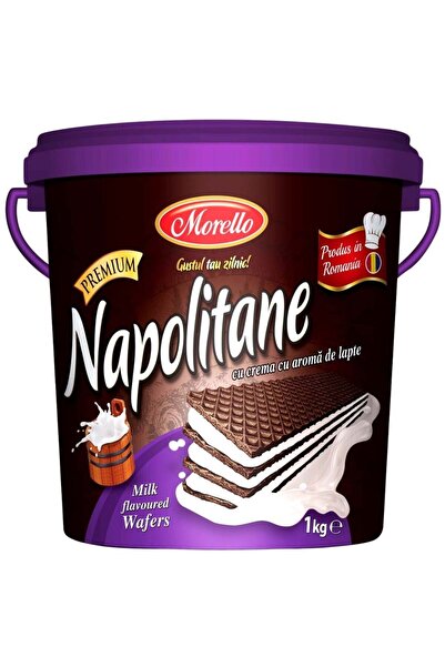 Morello Milk Chocolate Cream Wafer Biscuits 1kg Tub