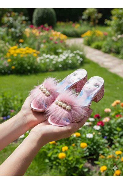 SGF KIDS Pink Broken Glass Children's Character Slippers