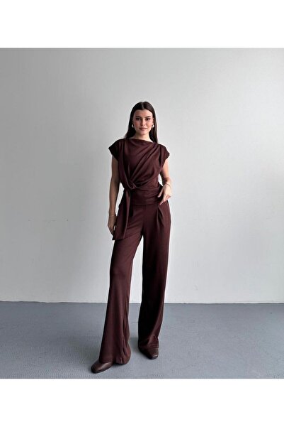 LİFERA Drapeli bağlama detaylı bluz