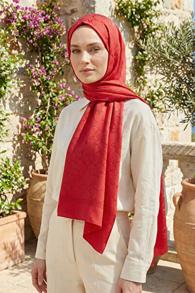 Armine Luxury Sapphire Shawl - Als1Sfr - 33 - Red