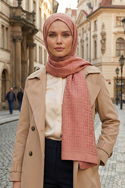 Armine Luxury Sapphire Shawl - Als2Sfr - 52 - Peach