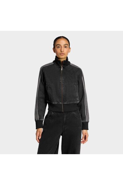 adidas Firebird Kadın Siyah Jean Ceket (KD2898)