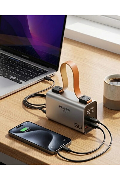 Genel Markalar 50000 Mah Powerbank Süper Hızlı Şarj Led Dijital Göstergeli Ta...