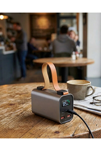 Genel Markalar 50000mah Süper Fast Charge Led Işıklı Taşınabilir Power Bank