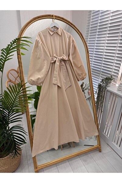onix Şimal Elbise Beige