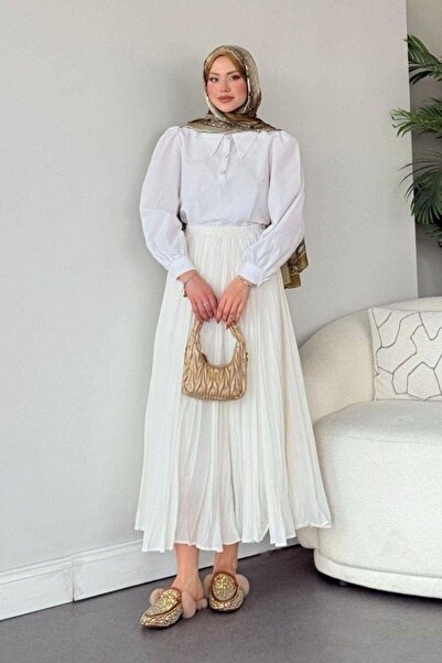 Şulemoda Giyim Бегония пола бяла