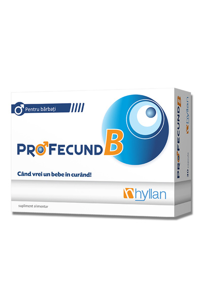 Hyllan Pharma Profecund B, for male fertility, 30 capsules Hyllan