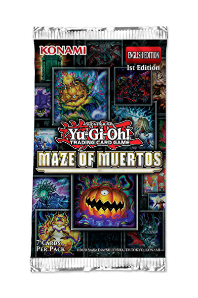KONAMI Yu-Gi-Oh! Maze of Muertos Booster Pack EN