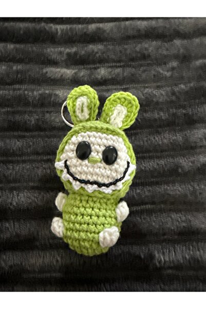 amigurumibaby سلسلة مفاتيح لابوبو أميجورومي