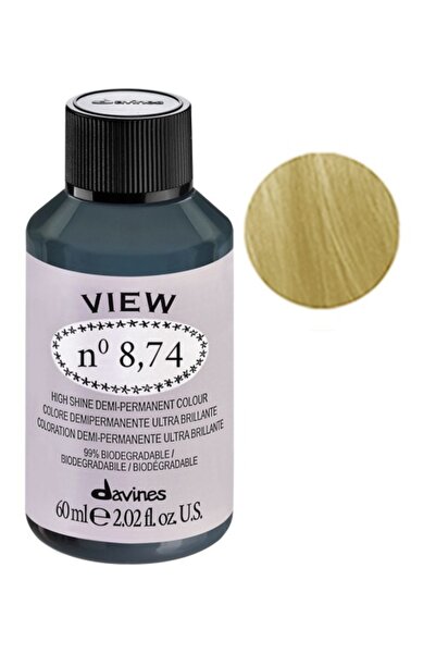 Davines Vopsea de păr semipermanentă Vezi 8.74 Gloss, 60 ml