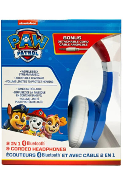 ekids Bluetooth слушалки Paw Patrol