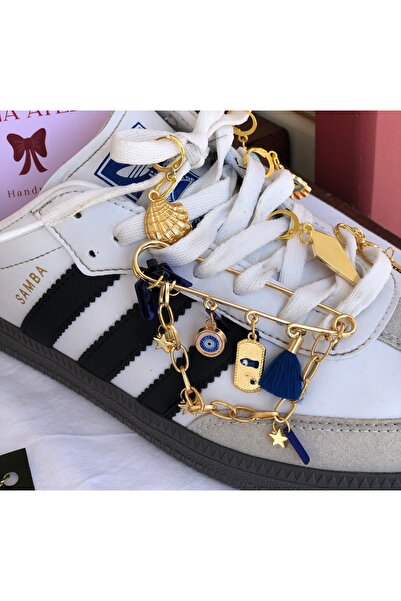 SERENA BD çengel charm seti boncuklu gold