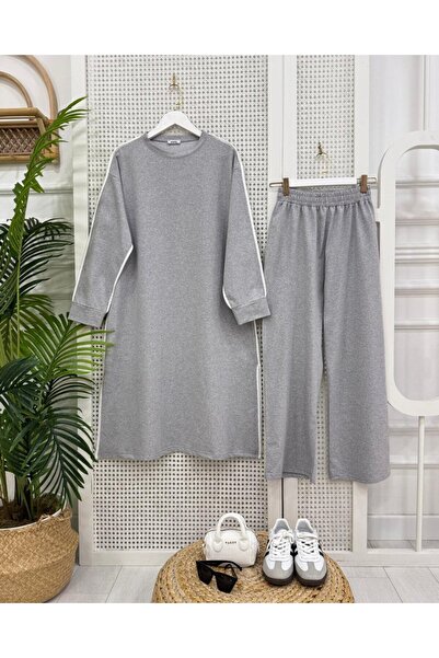 onix Long Double Suit Gray