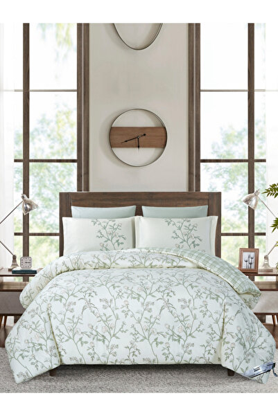 Donetella Luxury 4-Pc Reversible Comforter Set, Single 170×230cm, 400 GSM Pol...