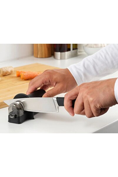 IKEA QUİCK Bıçak Bileme Aparatı Uzunluk 16 Cm Manuel Bıçak Bileyici Keskinleş...