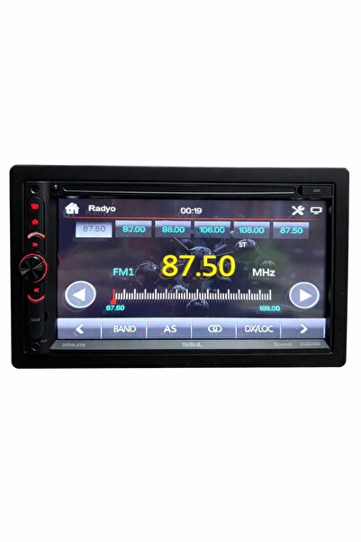 SSLR SSL 3 Amfi Çıkışlı 4x80watt Dokunmatik Double Oto Teyp