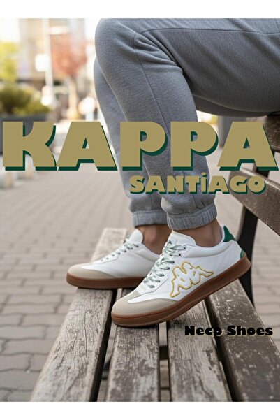 Kappa Daily Men's Sneaker, Santi̇ago Model, Rubber Non-Slip Sole