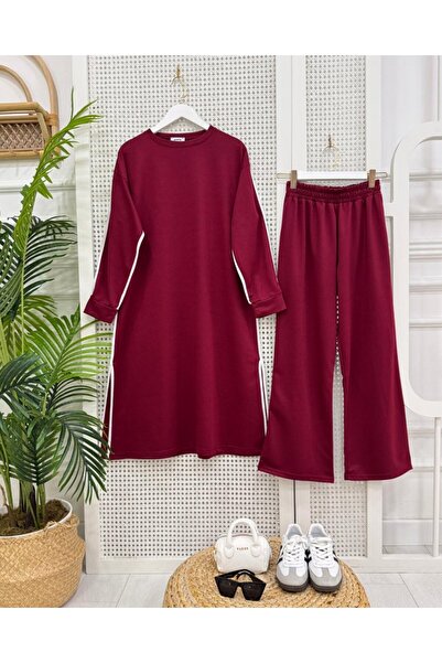 onix طقم لونج دبل بورجوندي