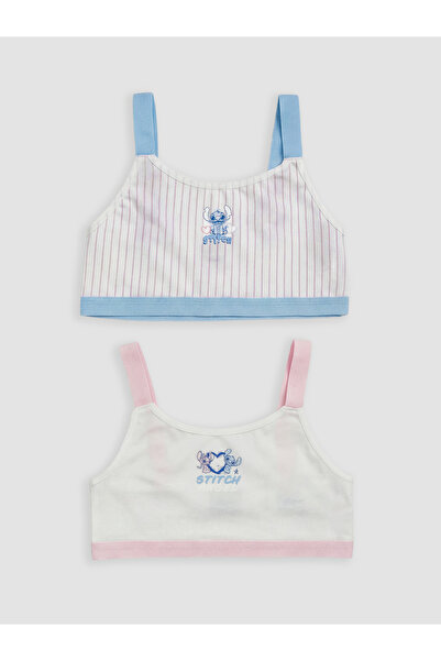 LC Waikiki Özmarka Noul Sezon Stitch și Angel cu imprimeu Bustieră din 2 pies...